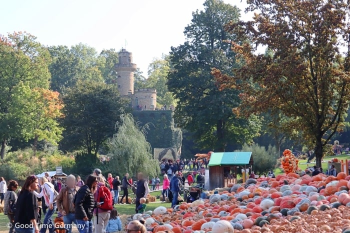 ルートヴィヒスブルク城　かぼちゃ祭り